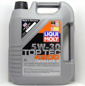 Моторное масло Liqui Moly Top Tec 4200 SAE 5w30, 5л